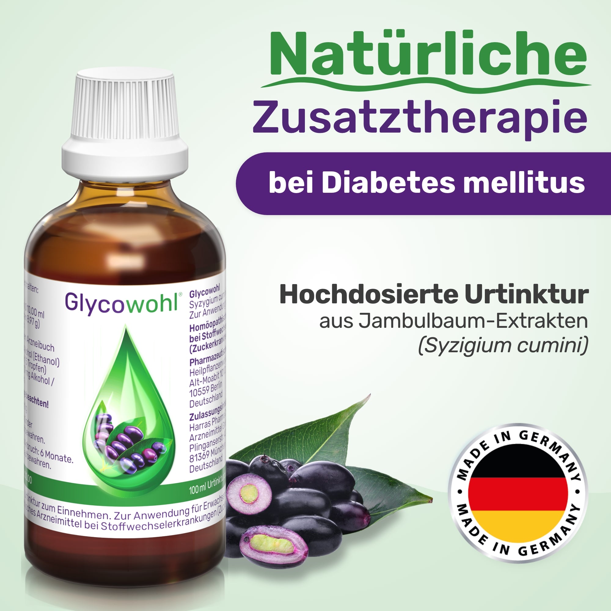 Glycowohl® Tropfen: Den Blutzucker sanft regulieren