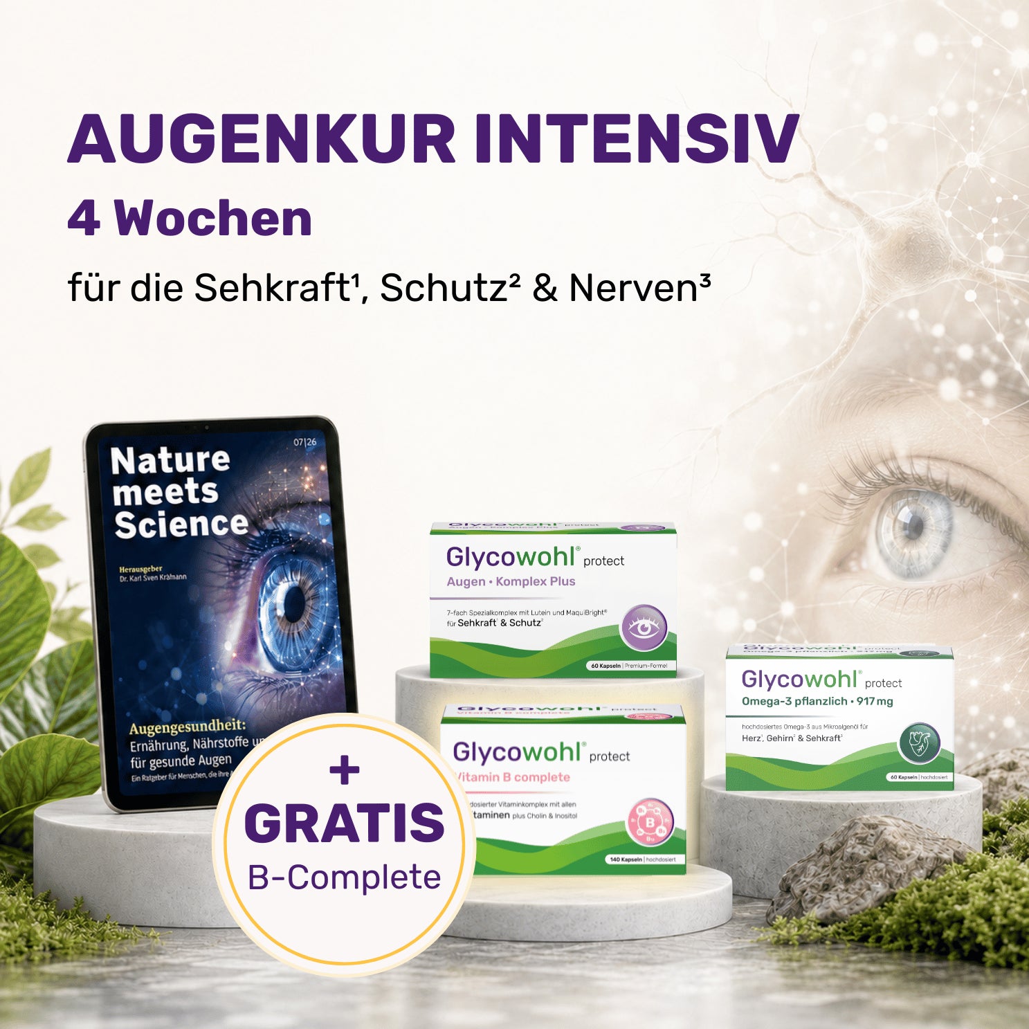 Augen-Vitalstoffkur Intensiv 4 Wochen