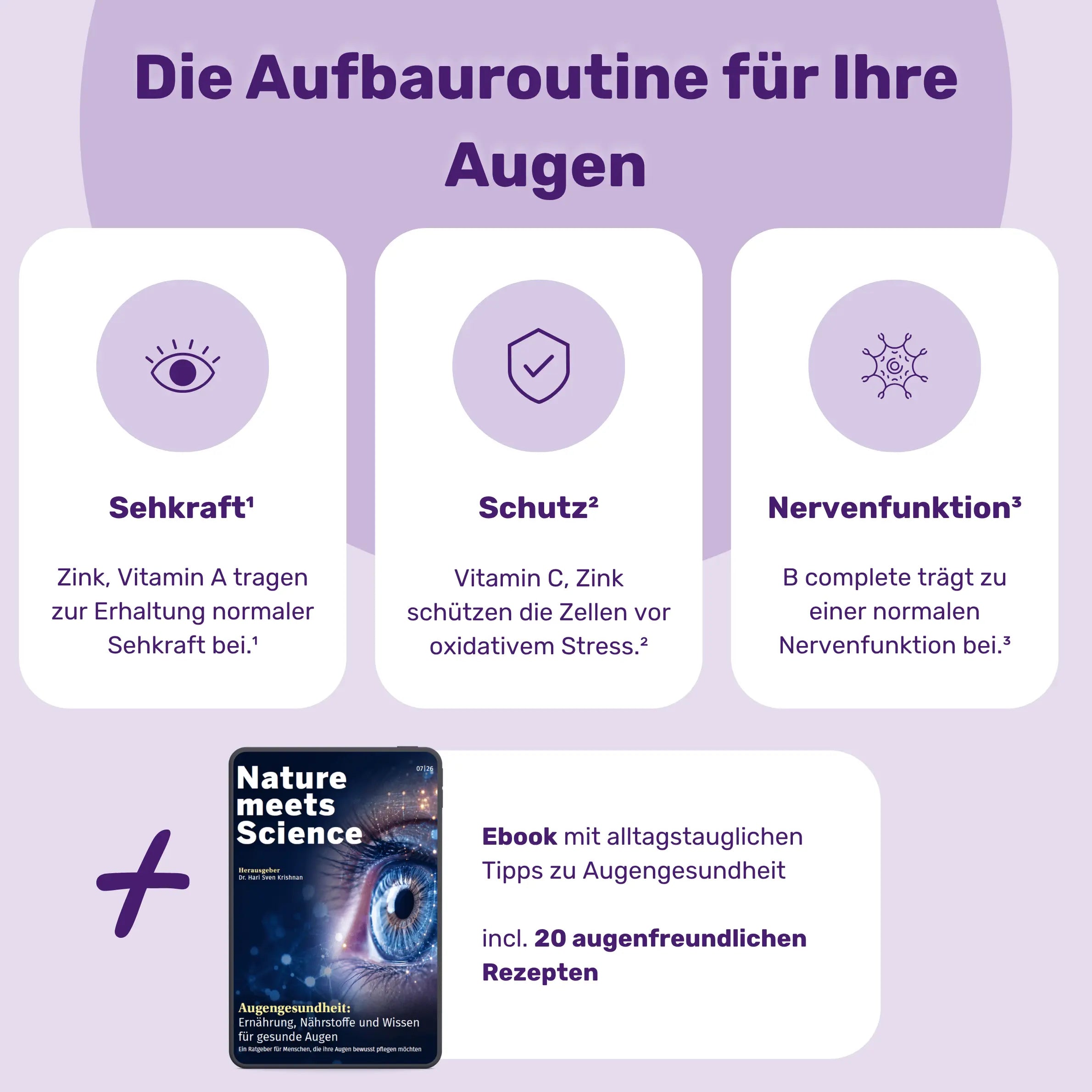 Augen-Vitalstoffkur Intensiv 4 Wochen