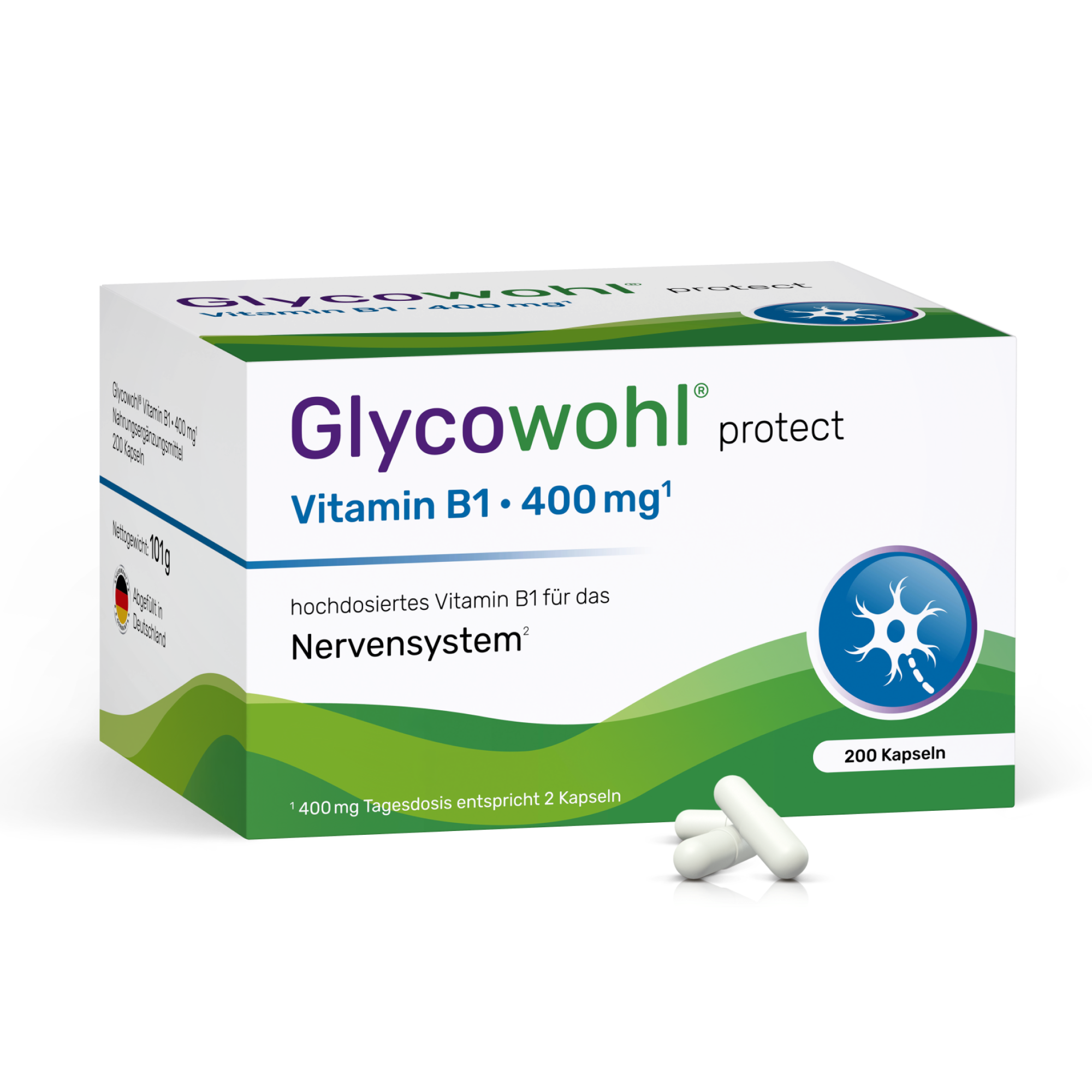 Vitamin B1 Kapseln · 400 mg¹