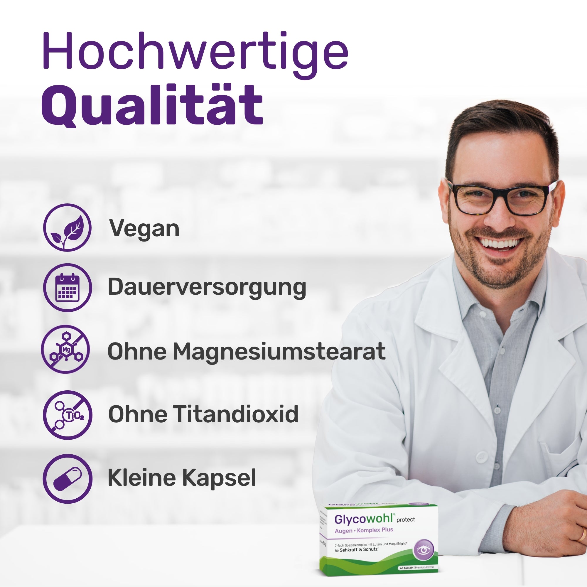 Augen Komplex Plus mit Lutein, MaquiBright® und Vitaminen für die Augen¹