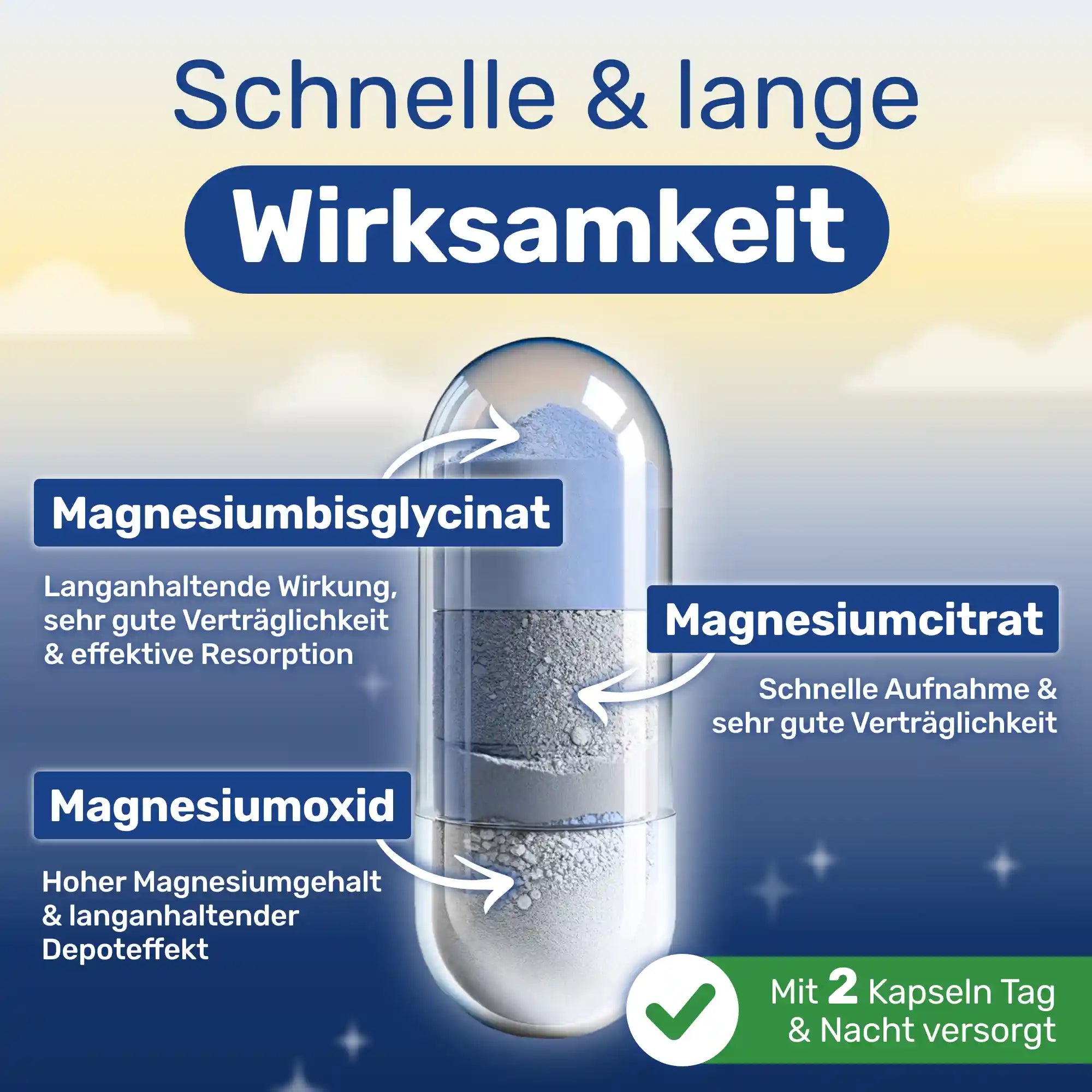 Magnesium Kapseln · 400 mg