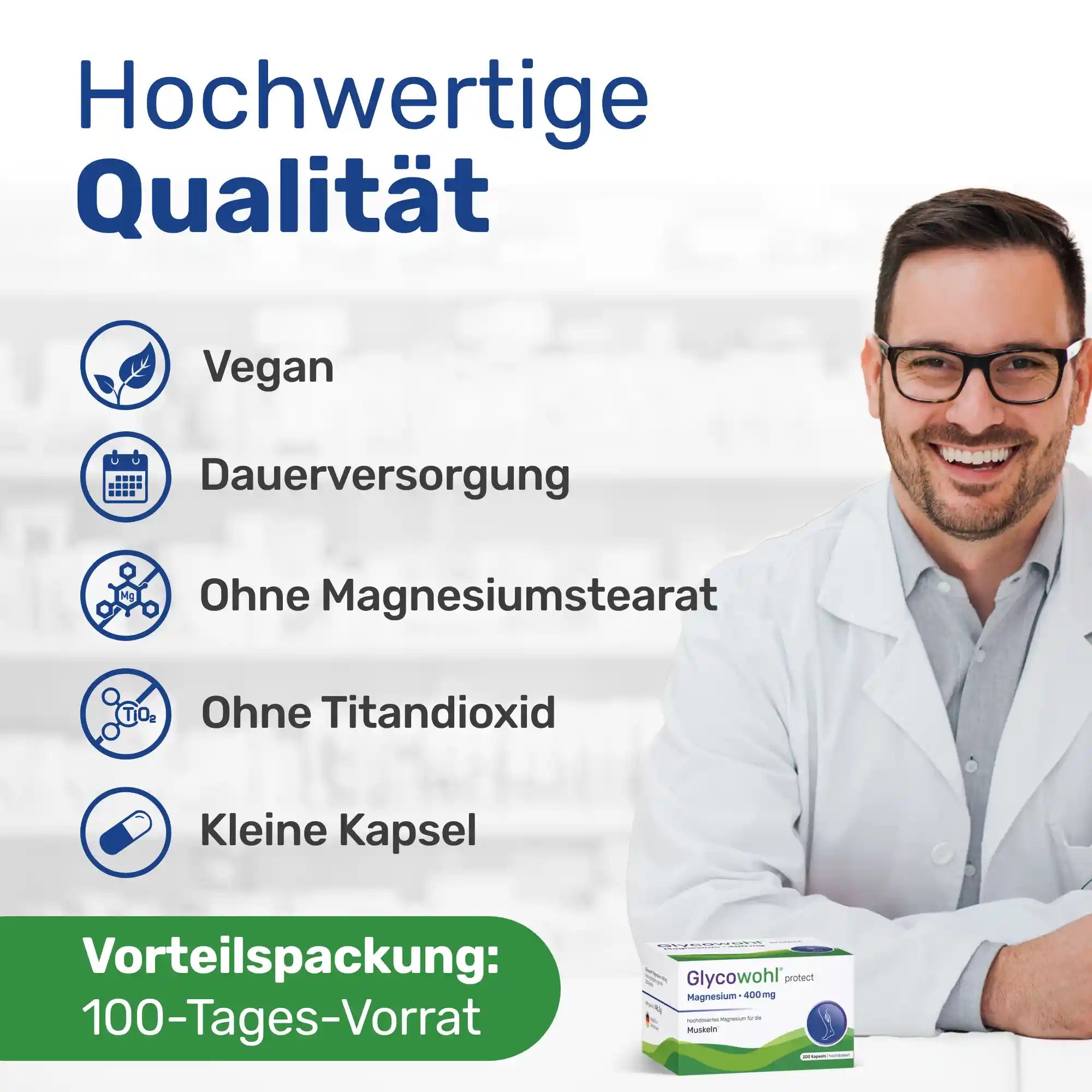 Magnesium Kapseln · 400 mg