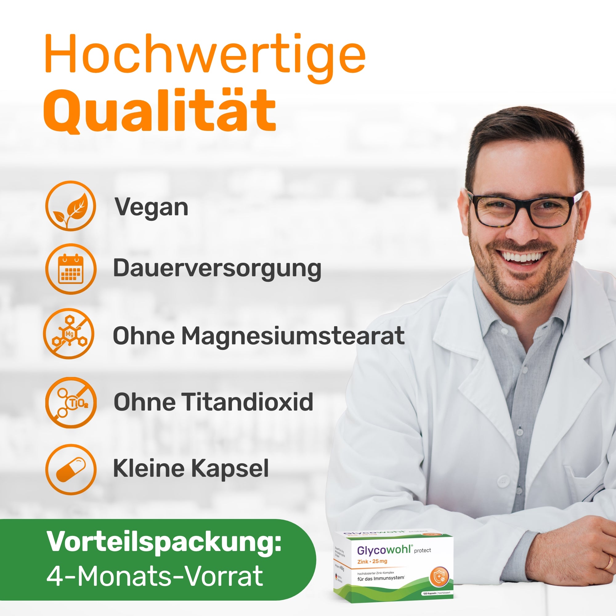 Zink Kapseln · 25 mg