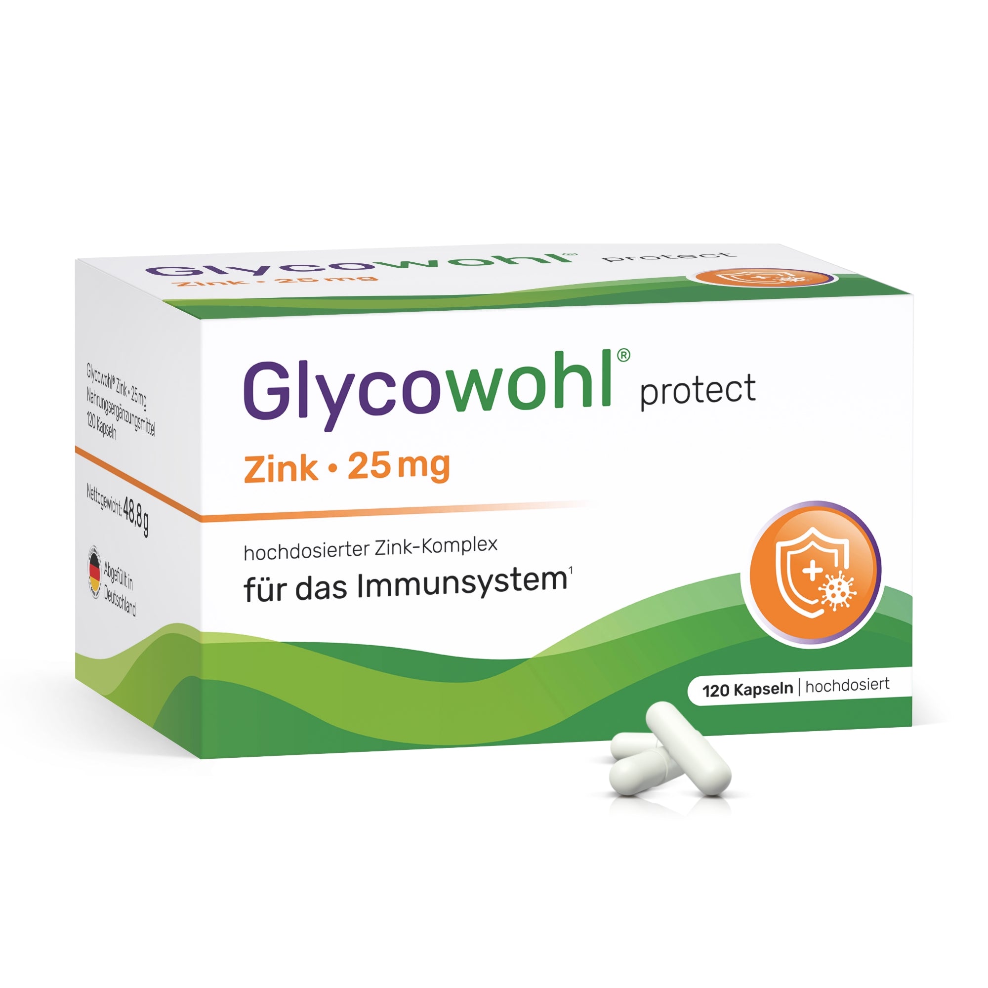 Zink Kapseln · 25 mg