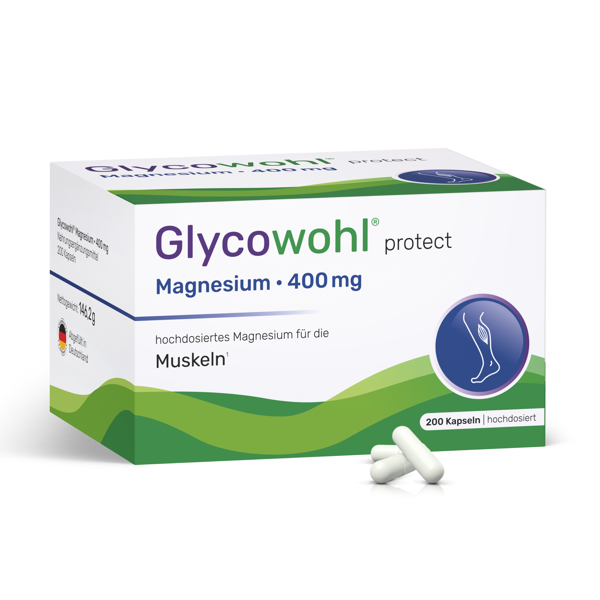 Magnesium Kapseln · 400 mg