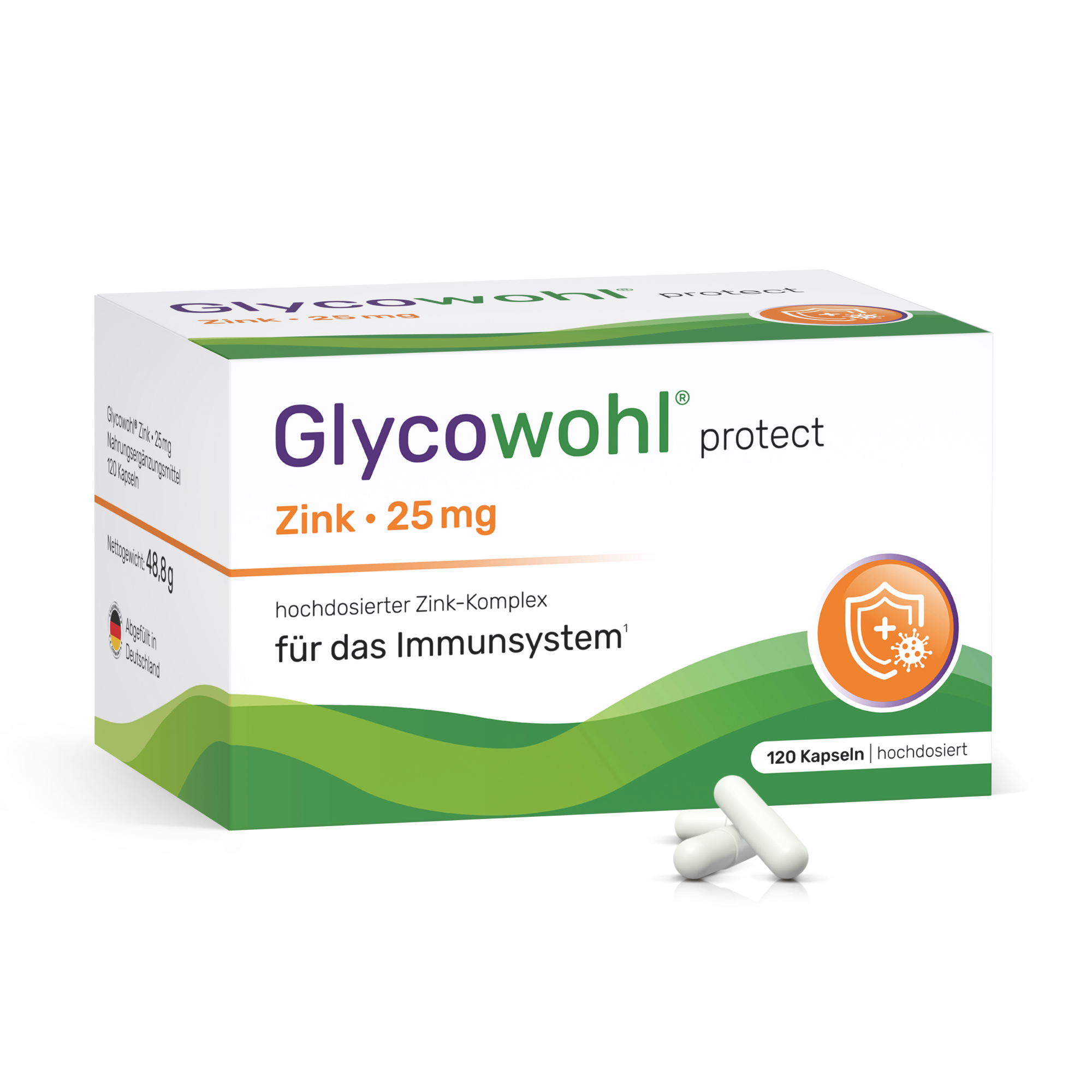 Zink Kapseln · 25 mg