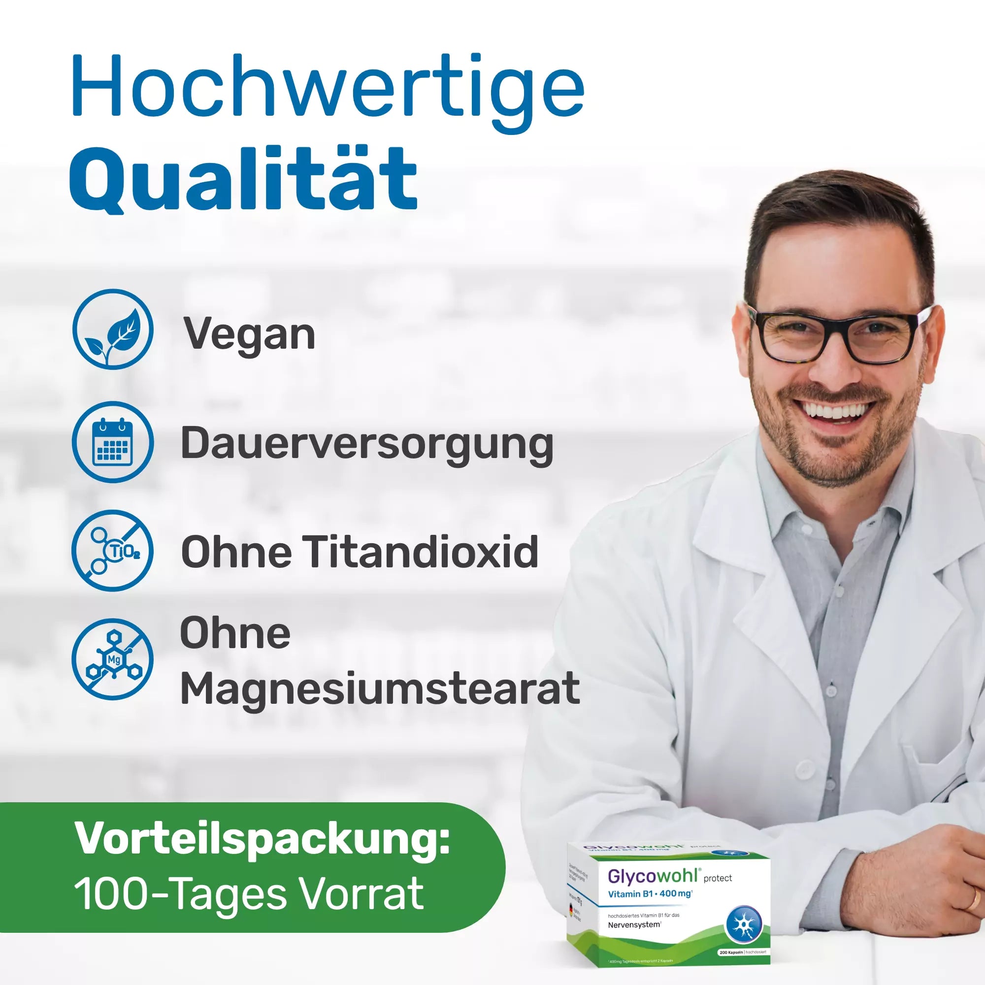 Vitamin B1 Kapseln · 400 mg¹