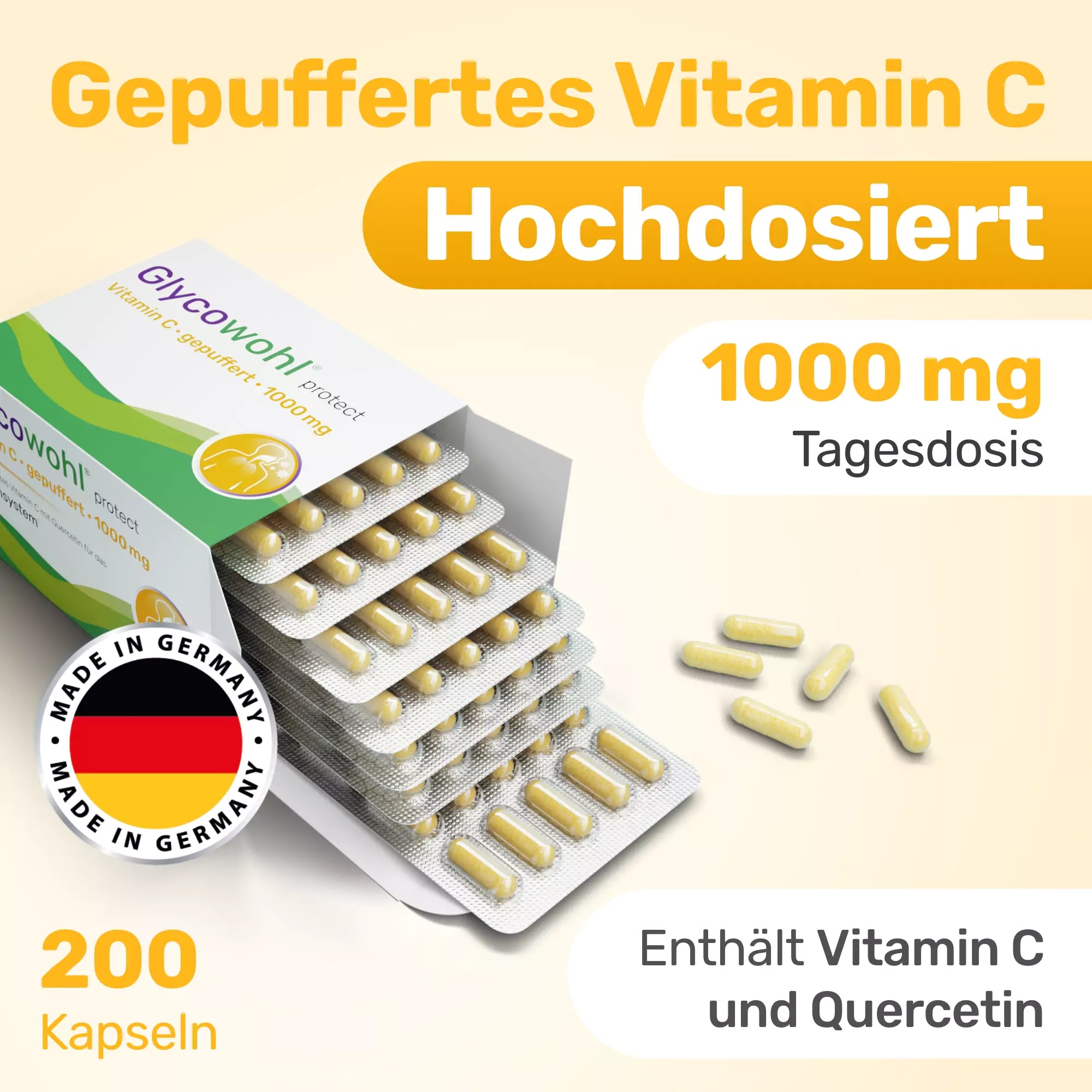 Vitamin C gepuffert · 1000 mg