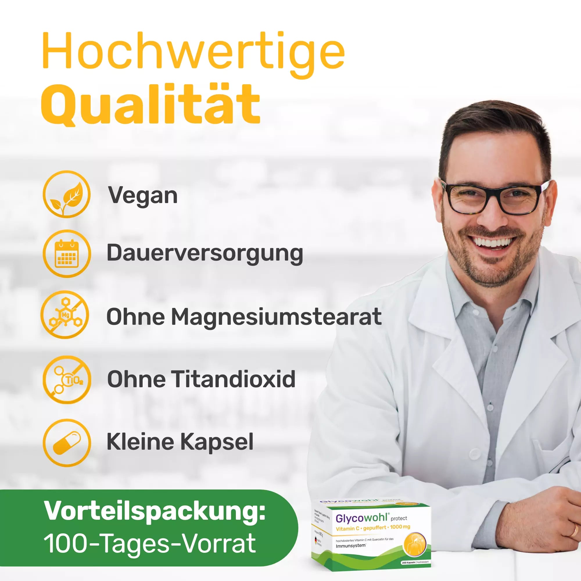 Vitamin C gepuffert · 1000 mg