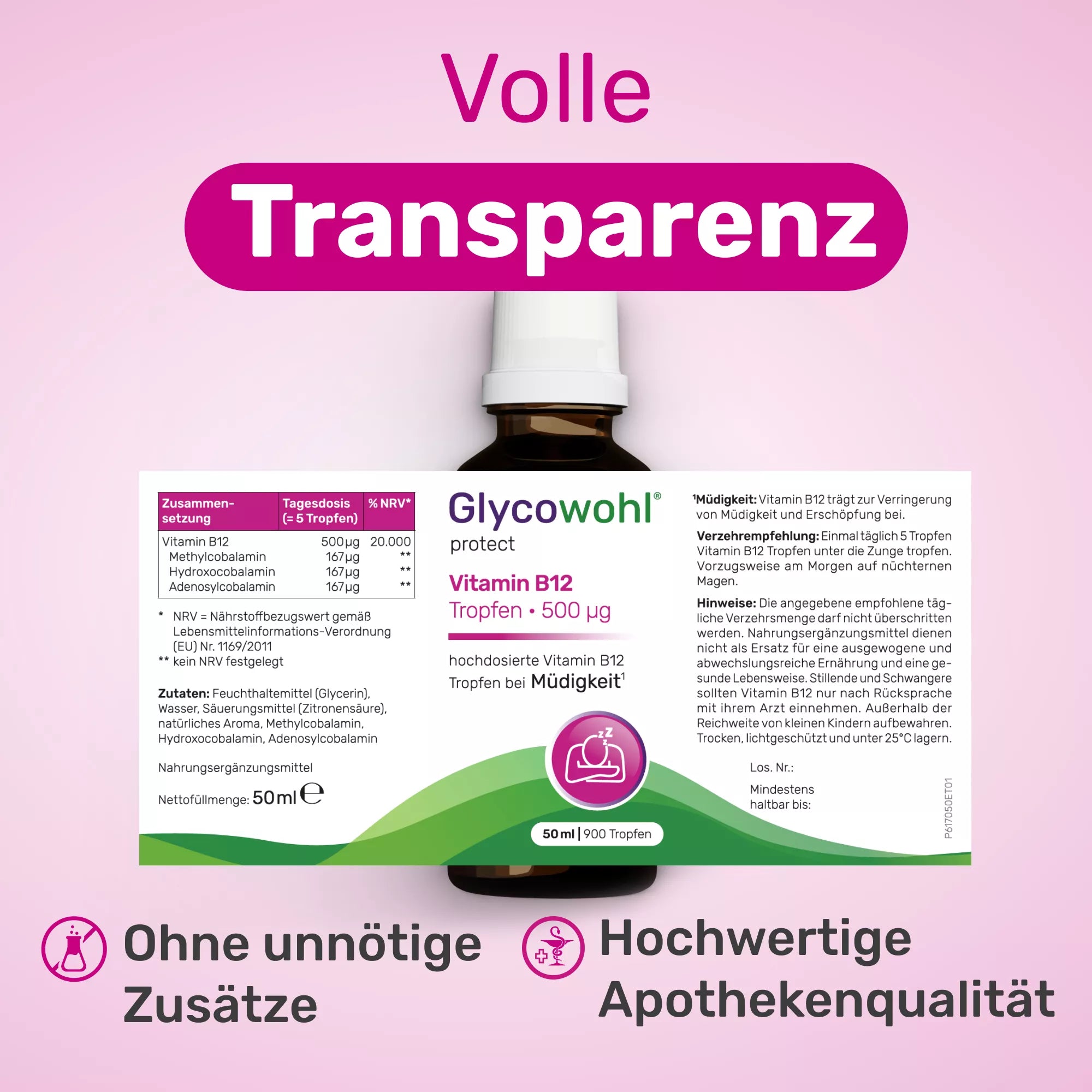 Vitamin B12 Tropfen • 500 µg